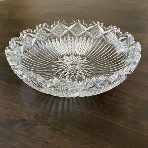 American Brilliant Cut Glass Bowl